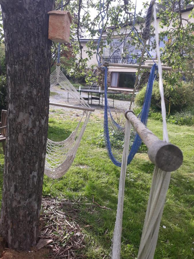 Dinant La Bergeronnette Avec La Chaleur Du Feu De Bois Et Le Jardin Exterior foto